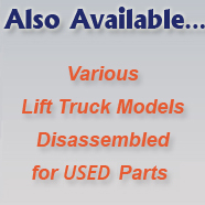 Various Lift Trucks